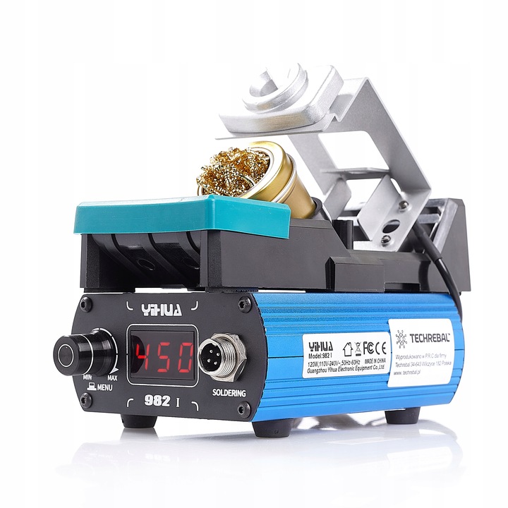 PRECYZYJNA STACJA LUTOWNICZA YIHUA 982-I + 2 KOLBY