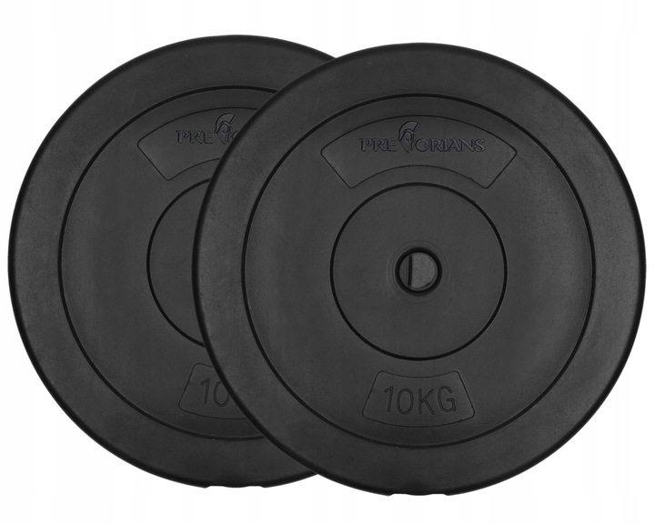 ZESTAW OBCIĄŻEŃ 20 kg TALERZE BITUMICZNE DO HANTLI SZTANGI 2x10 kg