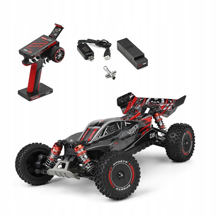 Pojazd kompletny WLtoys 124010 1:12 55km/h samochód zdalnie sterowany