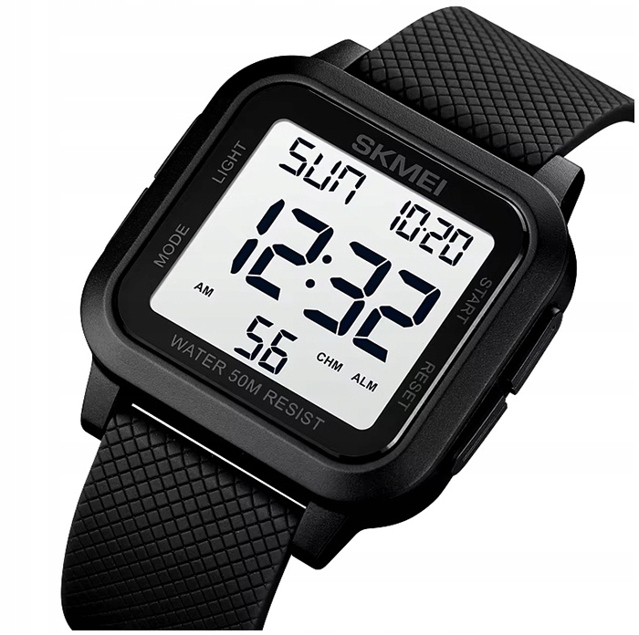 Zegarek męski SKMEI elektroniczny czytelna tarcza wiele funkcji