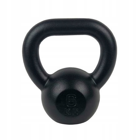 6 kg KETTLEBELL Kettle Odważnik HANTLA Żeliwna PL