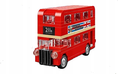 Zestaw Prezent Klocki LEGO Creator 40220 Autobus Piętrowy Londyn 7+ Torba