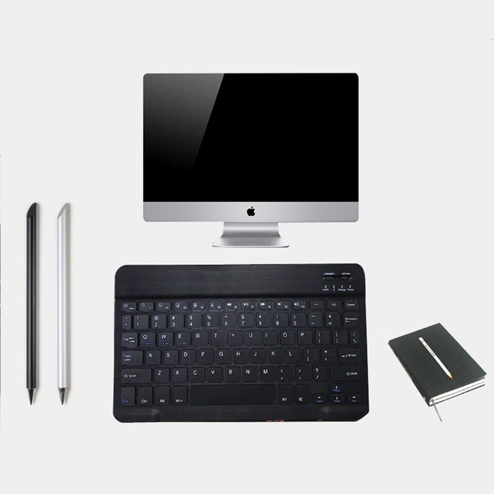 Klawiatura uniwersalna Bluetooth do tabletów Apple Samsung Lenovo Xiaomi