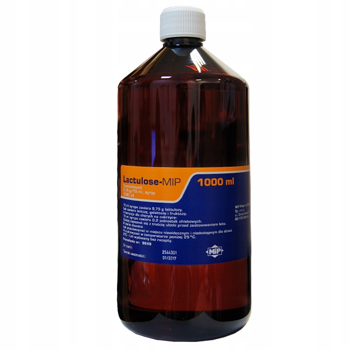 LACTULOSUM-MIP Syrop 9,75 g/15 ml 1000 ml