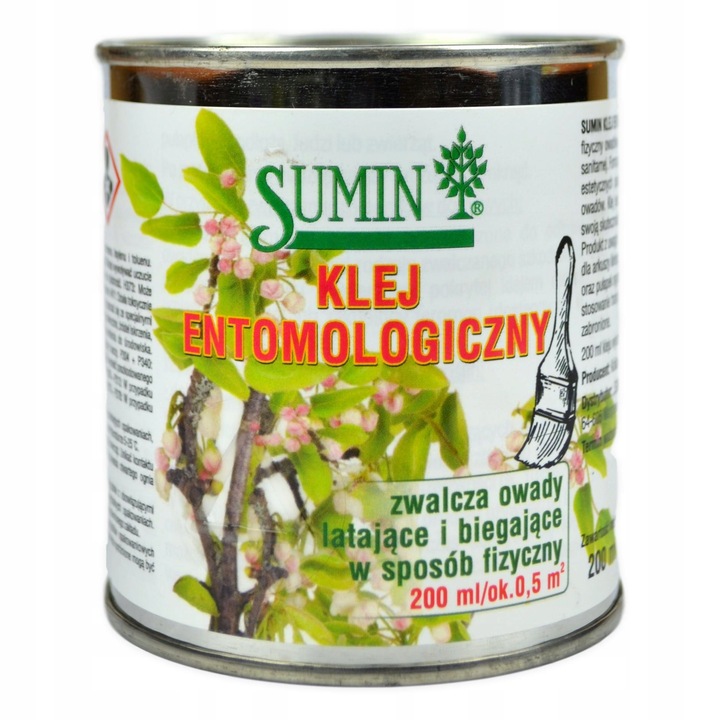 KLEJ ENTOMOLOGICZNY ZWALCZA OWADY SZKODNIKI SUMIN 200 ml x 2