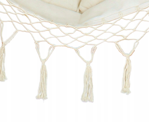 Hamak Ogrodowy Brazylijski Boho Huśtawka 200x100cm