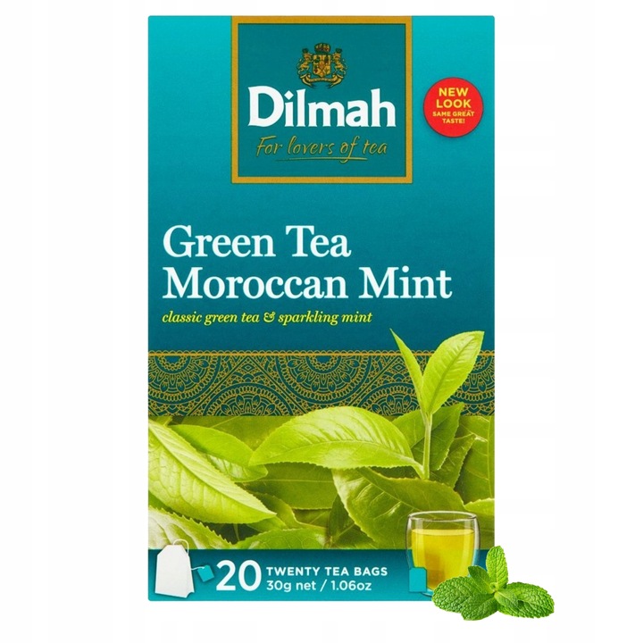 Zestaw Herbat 6 SMAKÓW Herbata Zielona Dilmah 120 Torebek