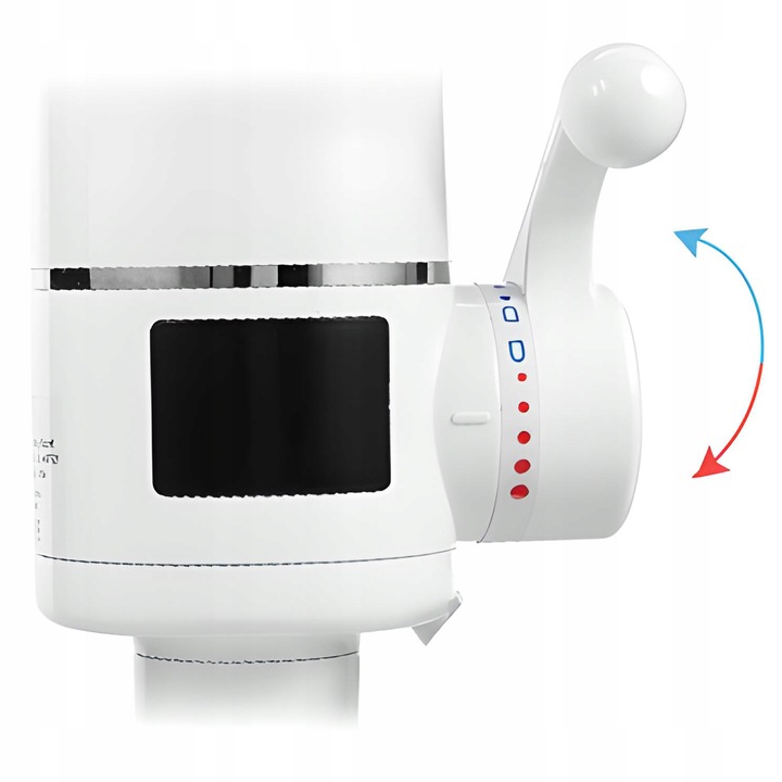 PODGRZEWACZ DO WODY ELEKTRYCZNY PRZEPŁYWOWY STOPNI WYŚWIETLACZ LCD 3000W