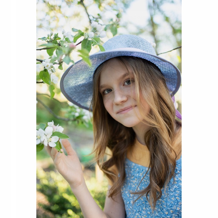 Letni kapelusz Alvora z małym rondem miejski na pielgrzymkę cz24138v1-3