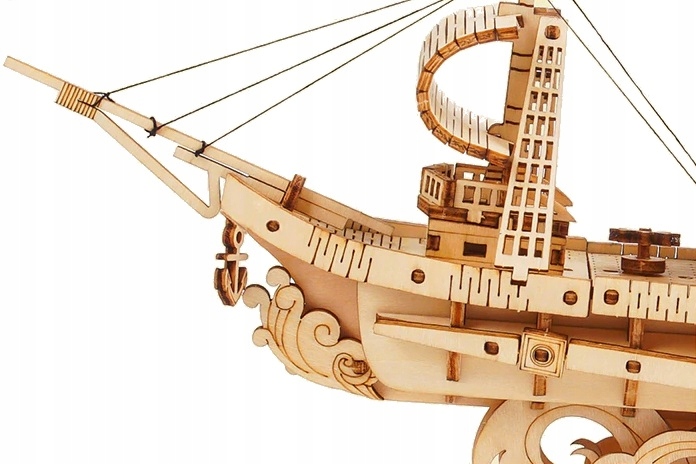 PUZZLE 3D MODEL DO SKŁADANIA STATEK ŻAGLOWIEC