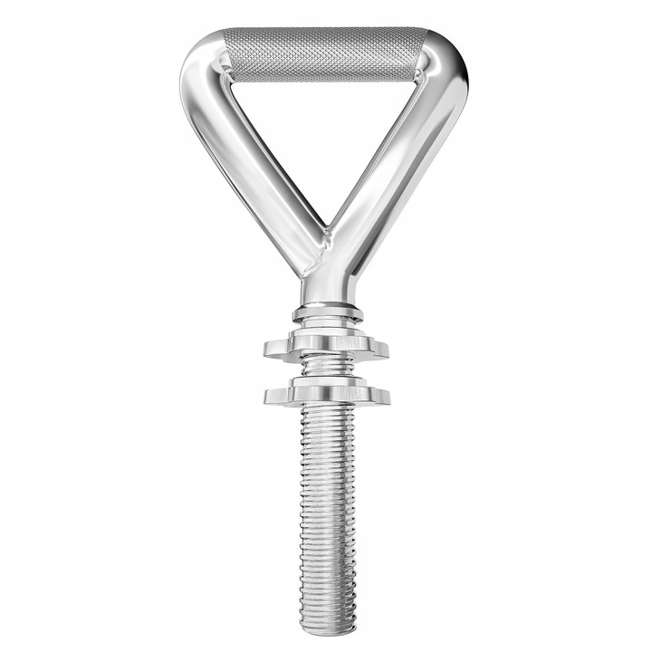 Gryf kettlebell regulowany uchwyt gryf do obciążeń pełny odlew ze stali