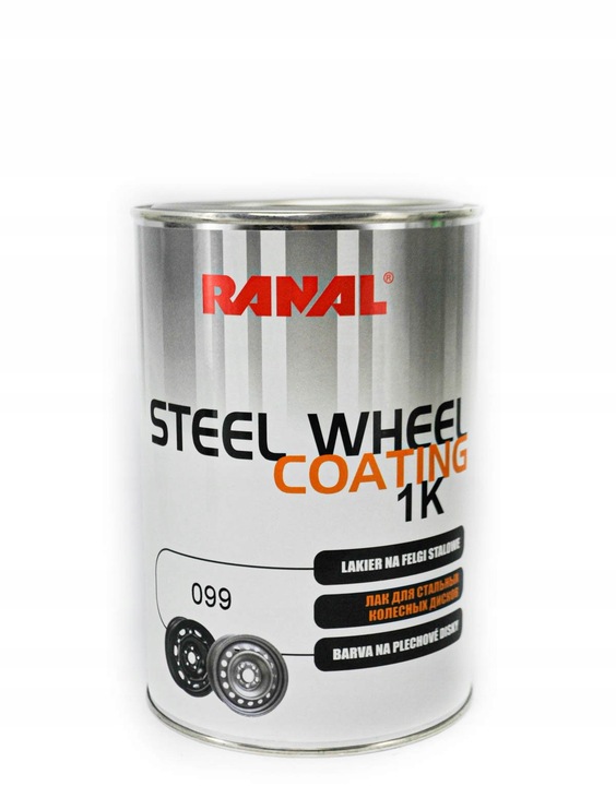 GOTOWY LAKIER NA FELGI 800ML CZARNY POŁYSK