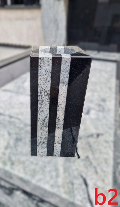 Wazon granitowy. Proste wazony granitowe, nowoczesne