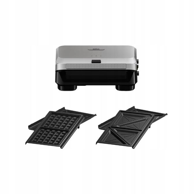 Opiekacz Braun SnackMaker 5 SM5005 2w1 800 W srebrny