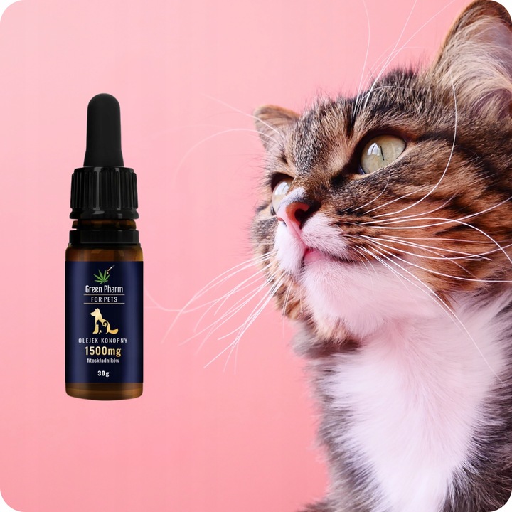 Olejek Konopny CBD 5% | Dla Psa 1500mg 33ml | Weterynaryjny | Bez THC