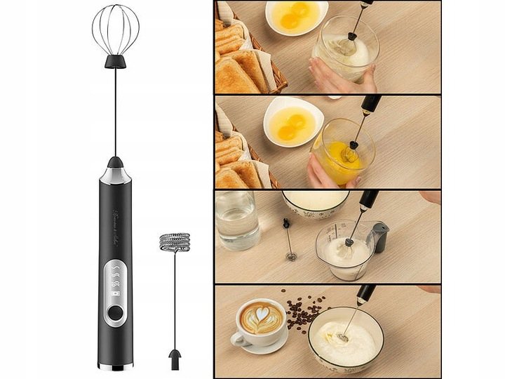 Spieniacz do mleka 2w1 bezprzewodowy