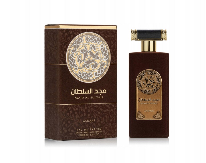 Asdaaf Majd Al Sultan EDP 100 ml cudowny unisex + 2 Próbki GRATIS