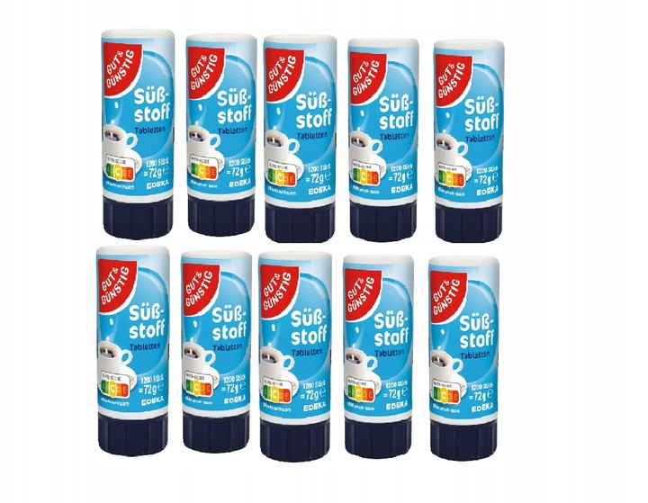 Słodzik w tabletkach z Niemiec x10