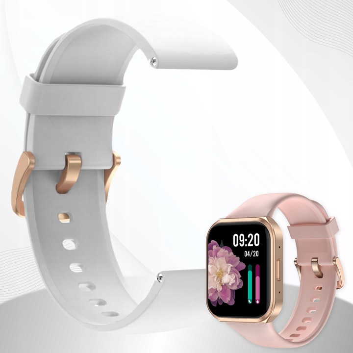 SMARTWATCH DAMSKI ROZMOWY ZEGAREK SPORTOWY POLSKIE MENU GRY SMART WATCH