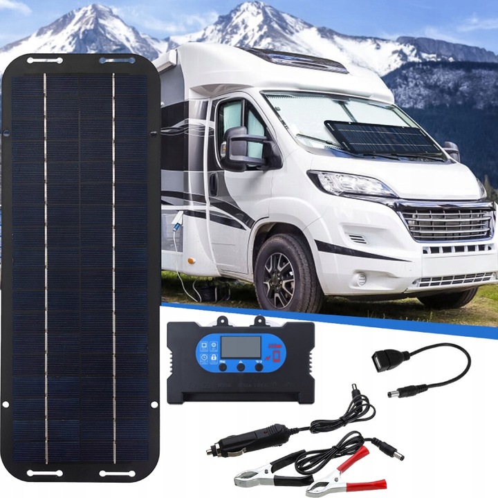 PRZENOŚNY PANEL ŁADOWANIA SŁONECZNEGO, PRZENOŚNY PANEL SŁONECZNY 30W 5V ZE