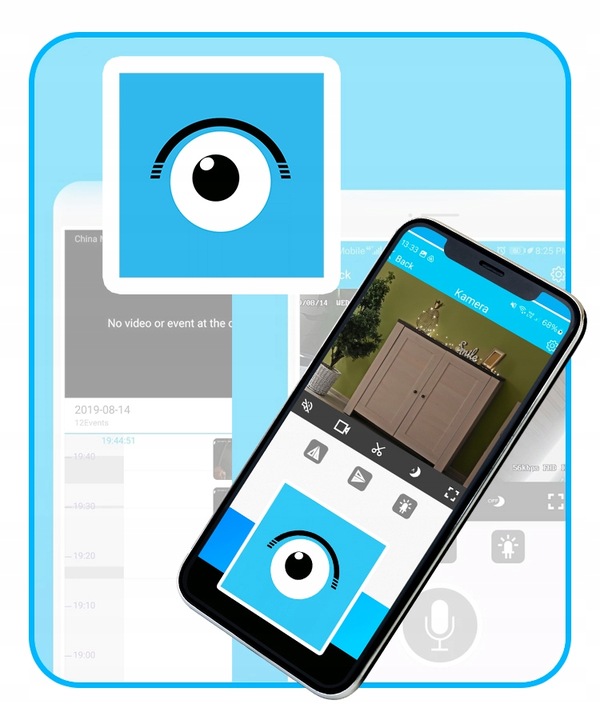 Zegar Z Ukrytą Kamerą / ZEGAREK SZPIEGOWSKI UKRYTA MINI KAMERA TRYB NOCNY