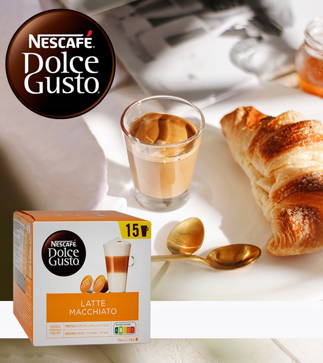 Kawa NESCAFE DOLCE GUSTO LATTE MACCHIATO 30szt + videobook GRATIS