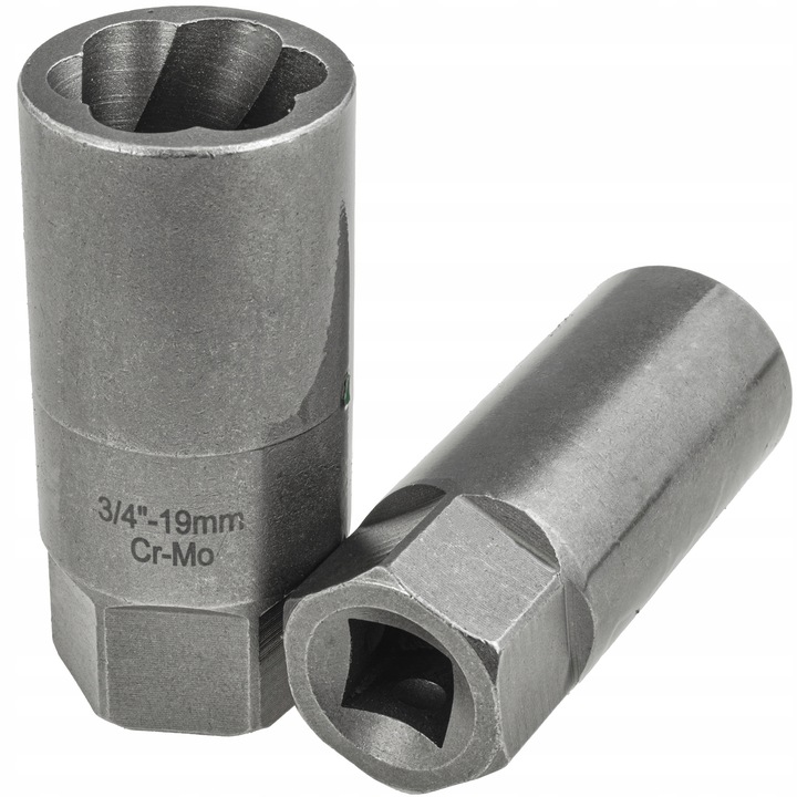 KLUCZE NASADKI DO OBROBIONYCH ŚRUB NAKRĘTEK DŁUGIE METRYCZNE 6-19 MM CRMO