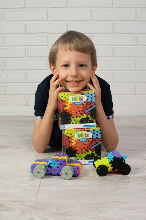 KLOCKI KONSTRUKCYJNE MELI Basic Constructor SET 60 EL ZESTAW UZUPEŁNIAJĄCY