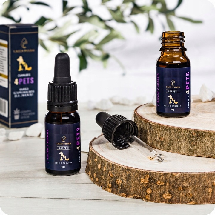 Olejek Konopny CBD 5% | Dla Psa 1500mg 33ml | Weterynaryjny | Bez THC