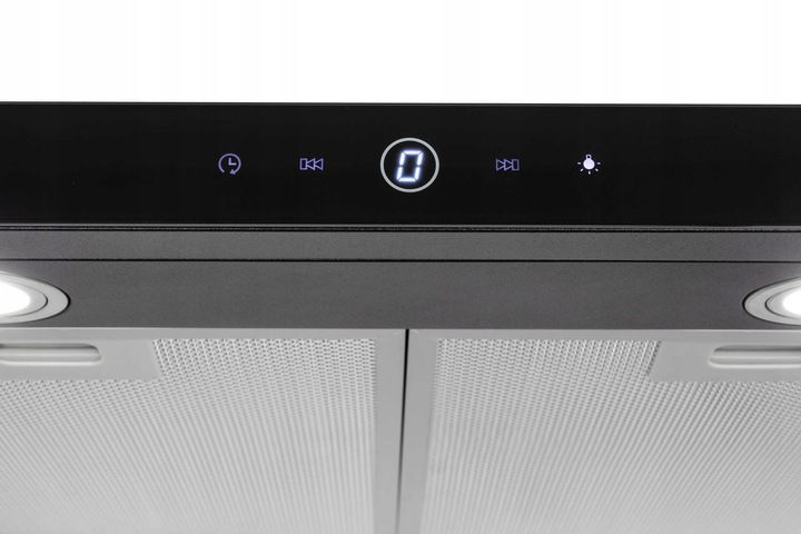 Okap kuchenny podszafkowy MODO 50 CZARNY