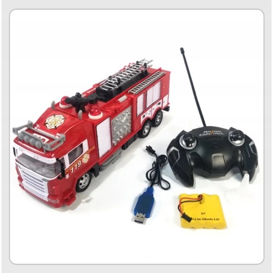 WÓZ STRAŻACKI NA WODĘ ZDALNIE STEROWANY