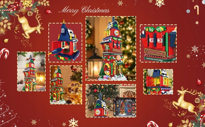 KALENDARZ ADWENTOWY ZEGAR PREZENT ŚWIĘTA ŚWIĄTECZNE DLA DZIECI 2025