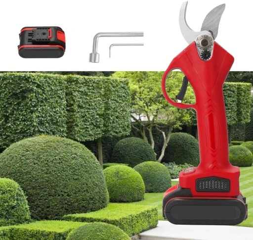 SEKATOR NOŻYCE ELEKTRYCZNY DO GAŁĘZI AKUMULATOROWY 2X BATERIA 30mm 21V