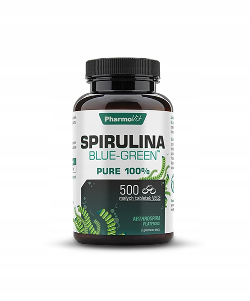 PHARMOVIT SPIRULINA Naturalna BLUE-GREEN 500 TAB