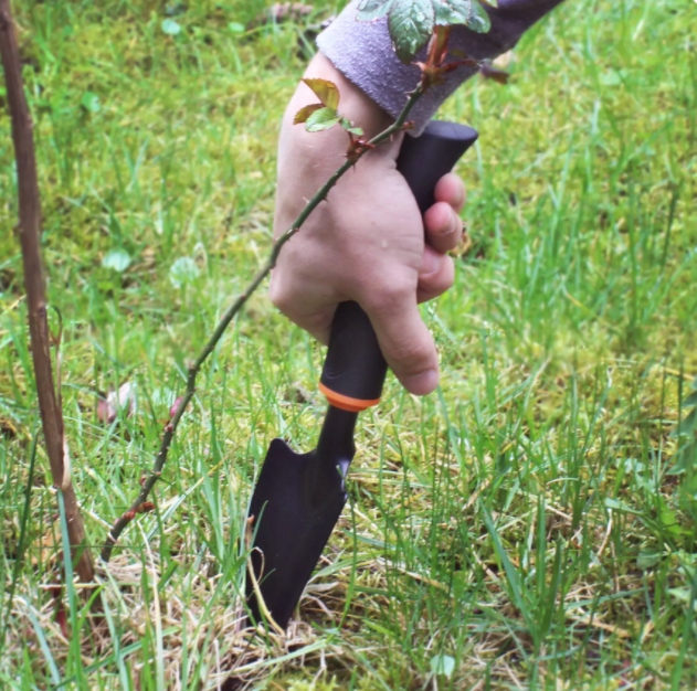 6x Narzędzia Ogrodowe 2x Łopatka Ogrodowa 2x Grabki Motyczka Pazurki Zestaw