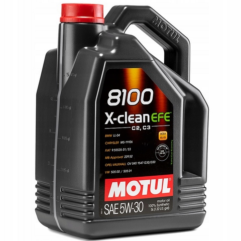 Motul 8100 X-Clean EFE 5w30 C2 C3 5L