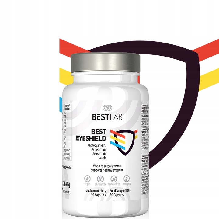 BestLab Best EyeShield 8 Składników 30 kapsułek