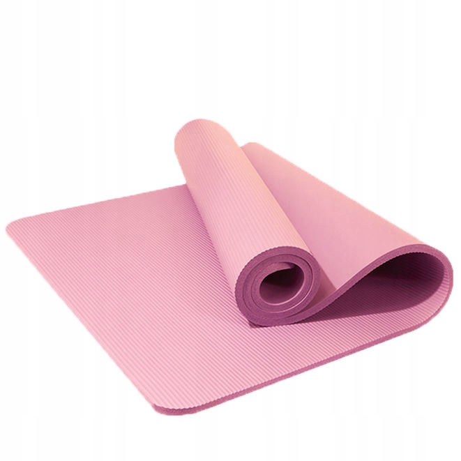 Mata do jogi 185x61x1cm Gruby czarny