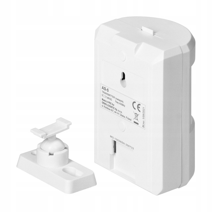 ALARM BEZPRZEWODOWY CZUJNIK RUCHU SYGNALIZATOR WEJŚCIA DO SKLEPU NA BATERIE