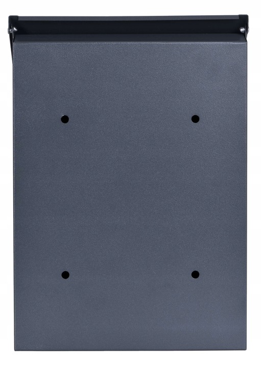 SKRZYNKA NA LISTY GAZETY POCZTĘ POCZTOWA ANTRACYT ZE STALI GALWANIZOWANEJ