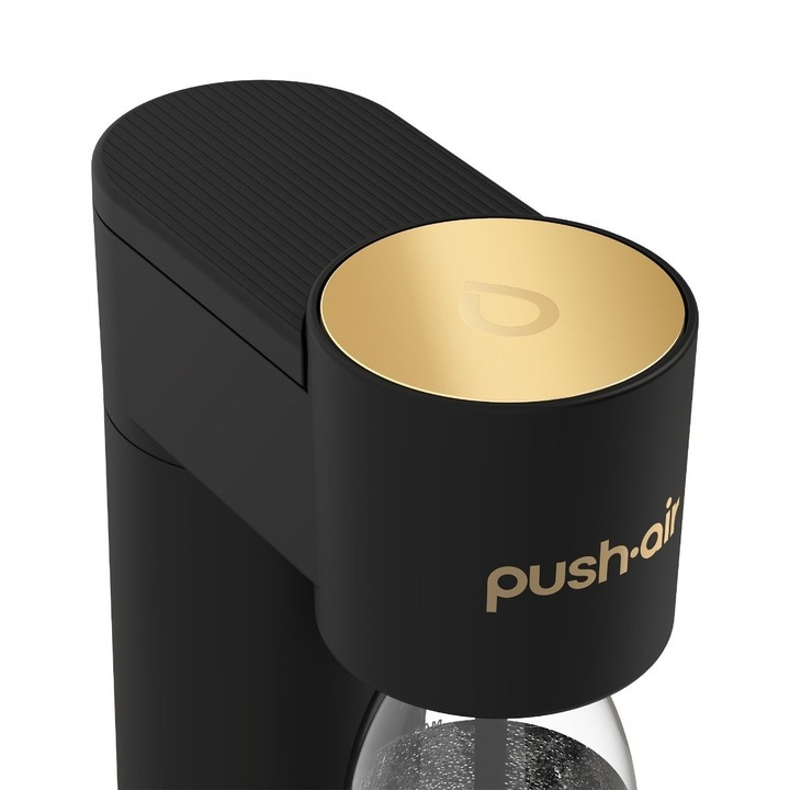 PUSHAIR Saturator Dafi Czarny Złoty + Butelka + Nabój + Syrop