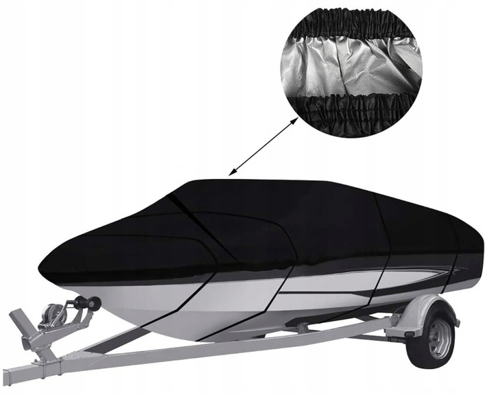 POKROWIEC PLANDEKA ŁÓDŹ ŁÓDKĘ MOTORÓWKĘ 530 x 290 cm