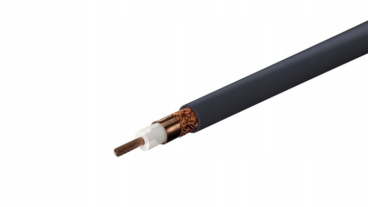 CLICKTRONIC Przyłącze TV IEC kabel MIEDŹ CU 3m