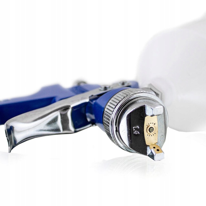 Pistolet Malarski z pojemnikiem 600ml HVLP + dysze