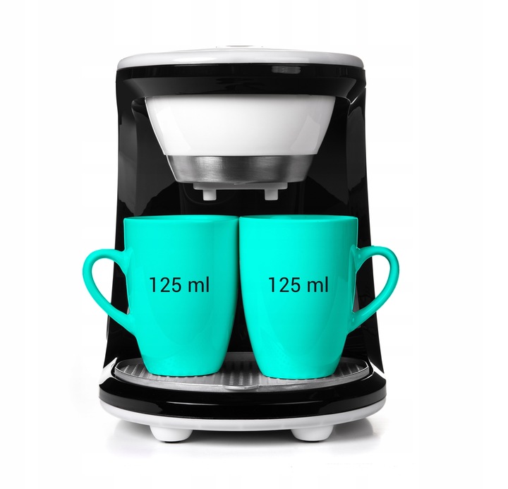 Ekspres do kawy przelewowy turystyczny PLUS KUBKI first austria