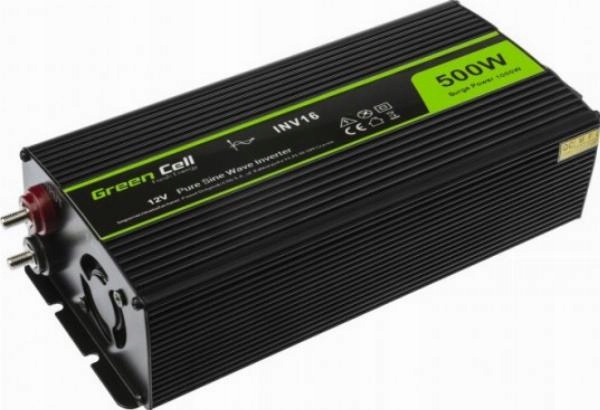 Green Cell 12V na 230V Czysta sinusoida 500W