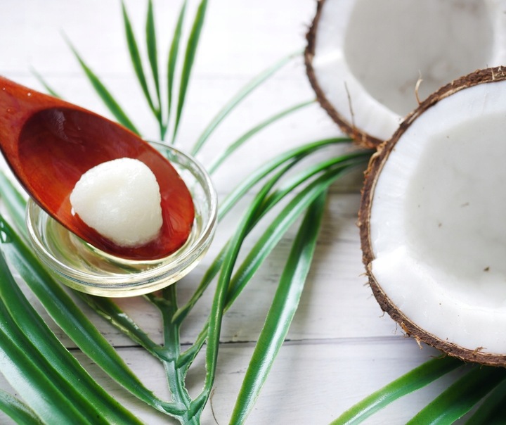 Olej kokosowy Extra Virgin Zimnotłoczony Krukam 900 ML BEZ KONSERWANTÓW