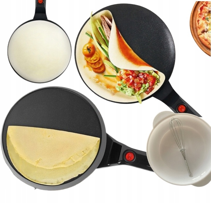 PATELNIA DO NALEŚNIKÓW ELEKTRYCZNA NALEŚNIKARKA BEZ UŻYCIA TŁUSZCZU SZYBKA