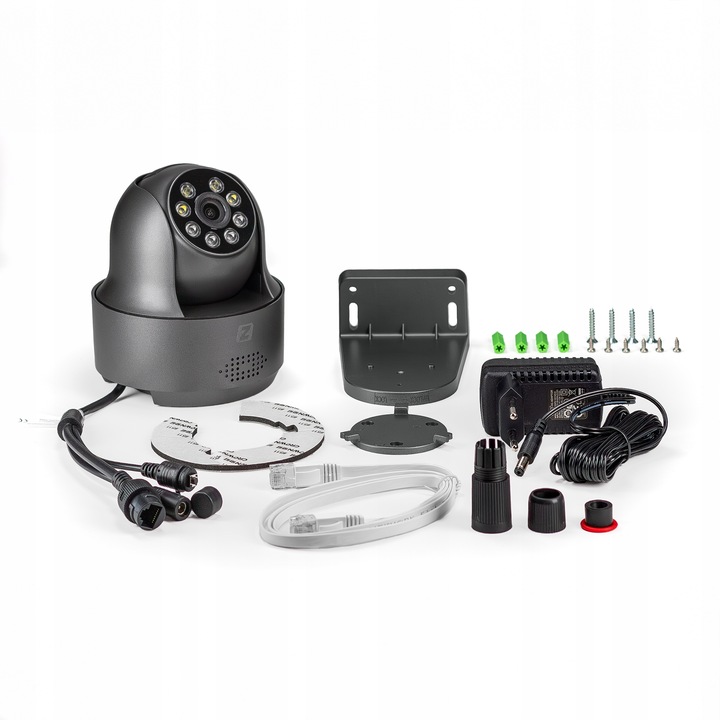 ZEWNĘTRZNA KAMERA OBROTOWA IP IKPW430CMV2 4MPx 4MP WiFi 4xZOOM SZARA