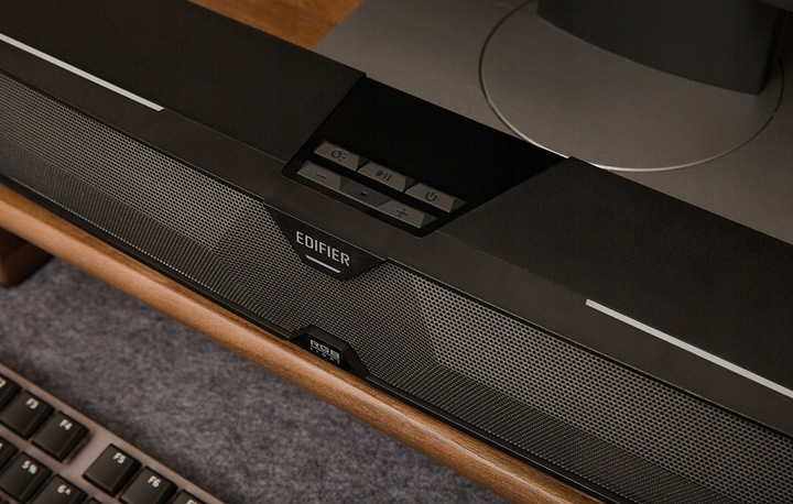 EDIFIER MG300 SOUNDBAR KOMPUTEROWY RGB BLUETOOTH 5.3 Z MIKROFONEM 2,5W